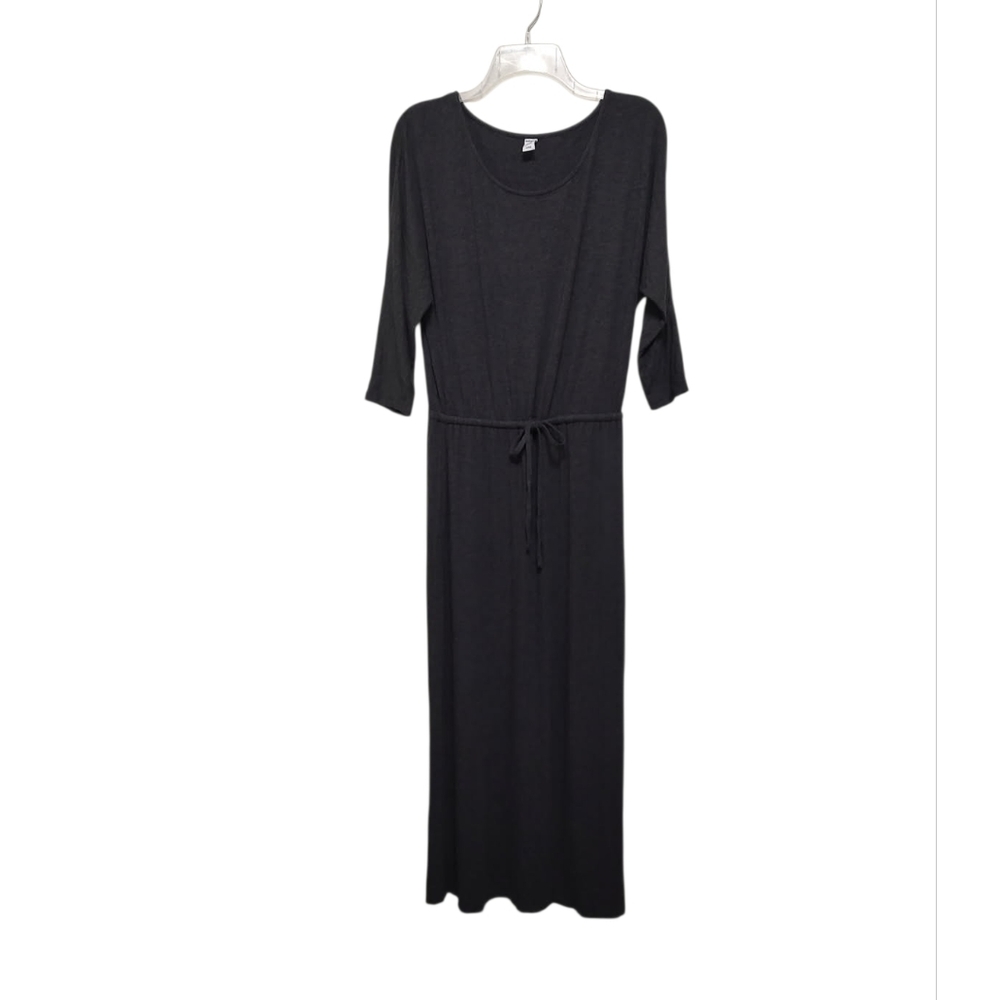 Old Navy Shirt Dress Drawstring Stretch Midi Basic - Picture 7 of 9